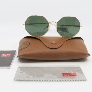 Ray-Ban RB 1972 9196/31 New Gold/ Green G-15 Sunglasses 54mm with case